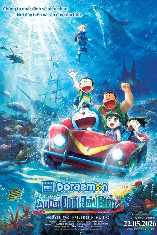Doraemon: Nobita và Lâu Đài Dưới Đáy Biển (Phiên Bản Mới) Doraemon: Nobita và Lâu Đài Dưới Đáy Biển (Phiên Bản Mới)